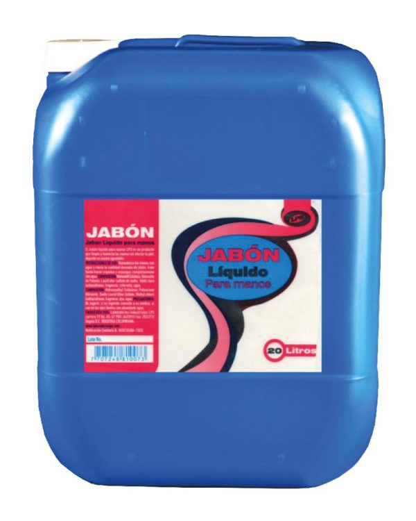 JABON LIQUIDO MANOS QUE 20 LITROS INSTITUCIONAL - Image 2