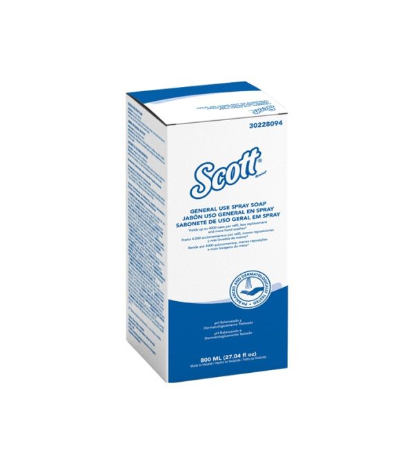 JABON SCOTT 800 ML 28094 SPRAY HAND LOTION USO GENERAL