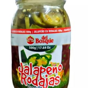 JALAPEÑOS DEL BOSQUE 500 GRS TAJADOS VERDES