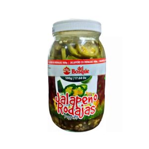 JALAPEÑOS DEL BOSQUE 500 GRS TAJADOS VERDES