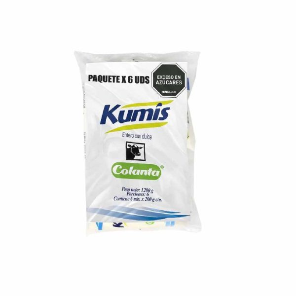 / KUMIS COLANTA BOLSA 6UDS X 200 ML
