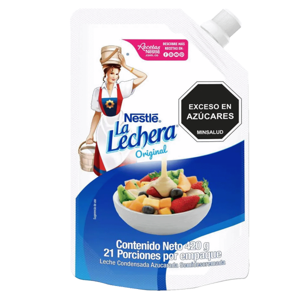LECHE CONDENSADA LA LECHERA DOYPACK 420 GRS