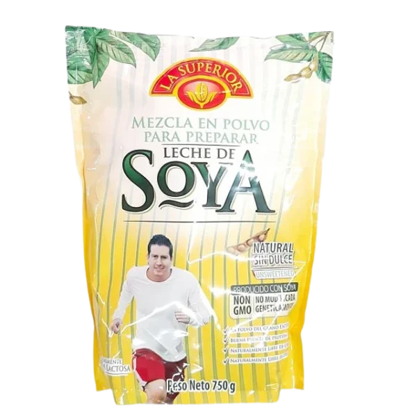 LECHE DE SOYA SUPERIOR 750 GR EN POLVO