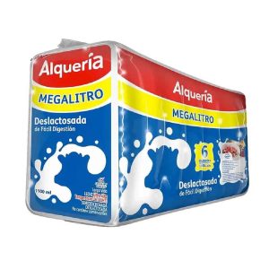 LECHE LIQUIDA ALQUERIA 6X1100 CC DESLACTOSADA
