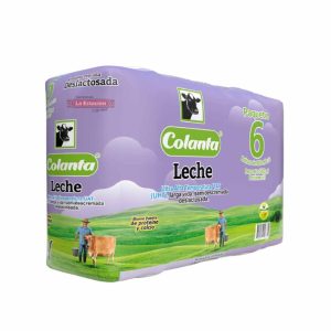 / LECHE LIQUIDA COLANTA 6X1000 CC DESLACTOSADA