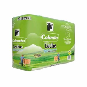 / LECHE LIQUIDA COLANTA 6X1000 CC ENTERA