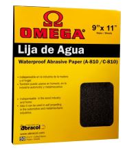 LIJA DE AGUA OMEGA 9X11 GRANO 100