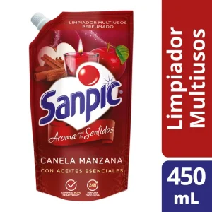 LIMPIADOR SANPIC 500 CC MANZANA CANELA DOY PACK