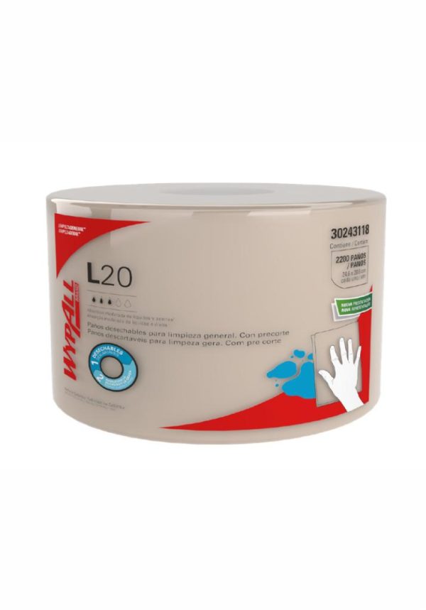 LIMPION WYPALL L20 550 MTS 2200 HS 30243118 NATURAL INDUSTRIAL