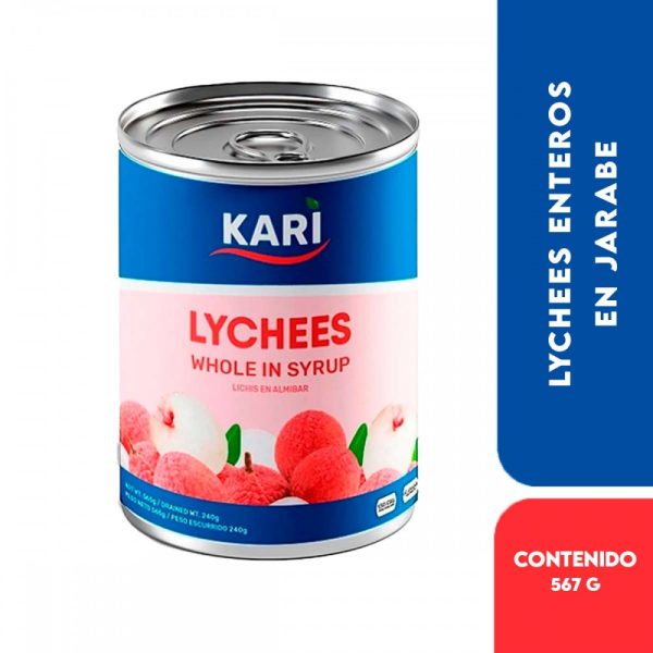 LYCHEES EN ALMIBAR 567 GRS KARI