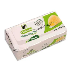 / MANTEQUILLA COLANTA 250 GRS CON SAL