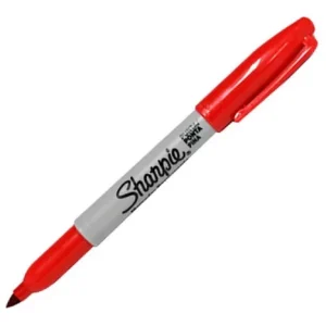 MARCADOR SHARPIE UNIDAD ROJO