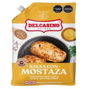 / MOSTAZA CASINO 4000 GRS INSTITUCIONAL BOLSA