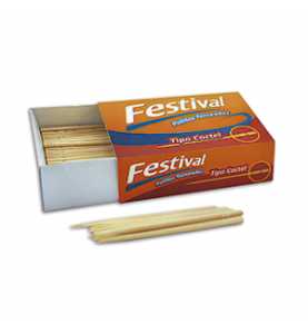 PALILLOS 25 GRS TORNEADOS TIPO COCTEL