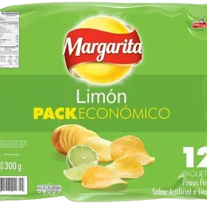 / PAPA FRITA MARGARITA 12X25 GRS LIMON