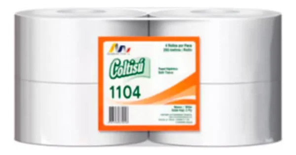 PAPEL H COLTISU 4X250 MTS 1104 JUMBO BLANCO HD INSTITUCIONAL