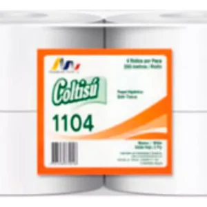 PAPEL H COLTISU 4X250 MTS 1104 JUMBO BLANCO HD INSTITUCIONAL