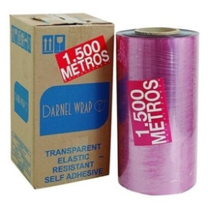 PELICULA ADHERENTE VINIPEL DARNEL 1500 MTS 45 CMS DISPENSADOR SM450-1500 INSTITUCIONAL