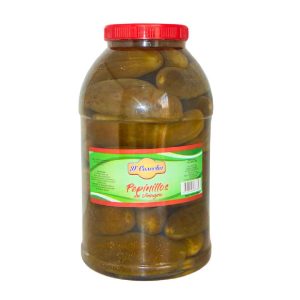 PEPINILLOS ENTEROS EN VINAGRE COSECHA 4000 GRS INSTITUCIONAL