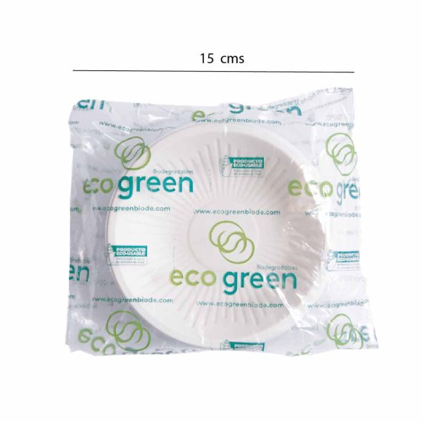 PLATO HONDO BIODEGRADABLE ECOGREEN 7 OZ X20 UDS NATURAL DWFW-02