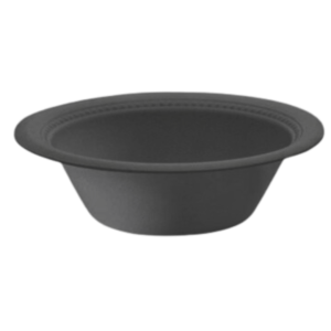 PLATO HONDO ICOPOR  DARNEL 25 OZ X20 UDS NEGRO D510899FN