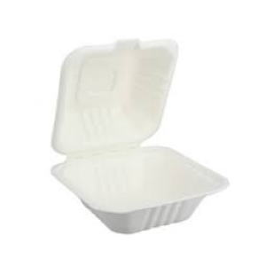 PORTACOMIDA BIODEGRABABLE ECOGREEN SIN DIV PC1 X10 UNDS NATURAL DEKP-01