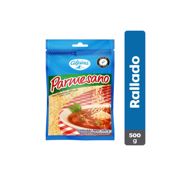 QUESO ALPINA 500 GRS PARMESANO