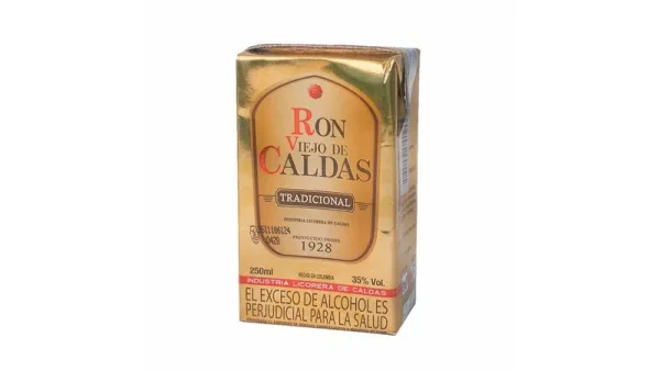 RON VIEJO DE CALDAS 250 CC TETRA PACK
