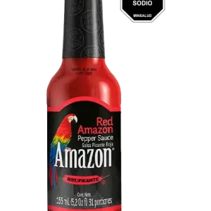 SALSA AMAZON 3.0 OZ PICANTE ROJA
