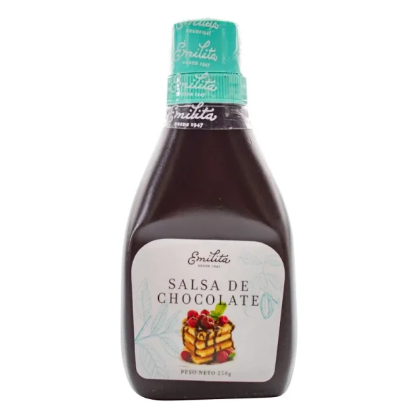 SALSA DE CHOCOLATE EMILITA 250 GRS EXTRA FINA