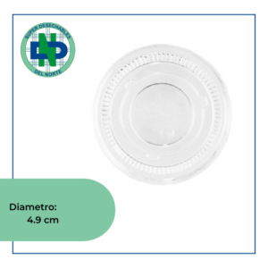 TAPA PLASTICA DOMINGO 0.5 OZ X100 UDS
