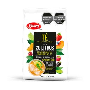 TE BAJO EN CALORIAS BOOM X 660 GRS FRUTOS ROJOS
