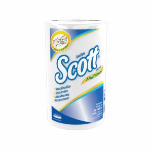 TOALLA COCINA SCOTT 64 HOJAS 30174614 MULTIUSOS REUTILIZABLE  (NEW 30242858)