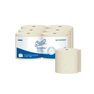 TOALLA DE MANOS SCOTT 6X100 MTS 30240057 ROLLO HS AHORRAMAS NATURAL