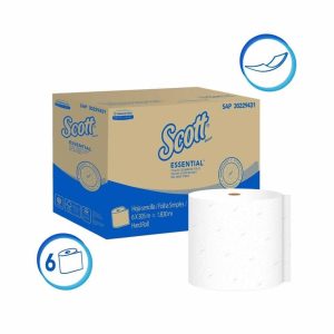 TOALLA DE MANOS SCOTT 6X305 MTS 30229431 ROLLO HS AHORRAMAS BLANCA
