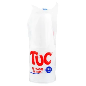 VASO PLASTICO TUC 12 OZ X25 UNDS