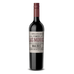 VINO LAS MORAS 750 CC TINTO ORGANICO MALBEC 108009