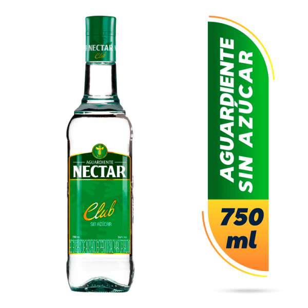 AGUARDIENTE NECTAR 750 CC CLUB