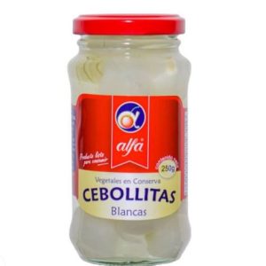 / CEBOLLITAS BLANCAS ALFA 250 GRS