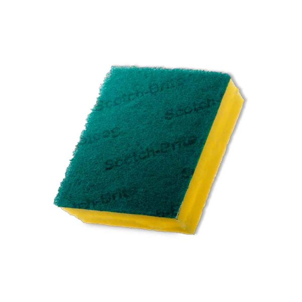 ESPONJA SCOTCH-BRITE 10X9 CMS DOBLE USO LAMINADA LN000006755