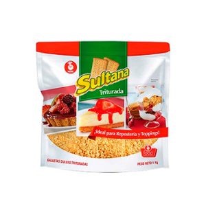 GALLETA NOEL SULTANA 1000 GRS TRITURADA (ENC)