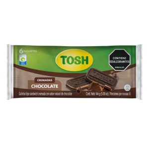 / GALLETA TOSH 6X2 144 GRS CHOCOLATE