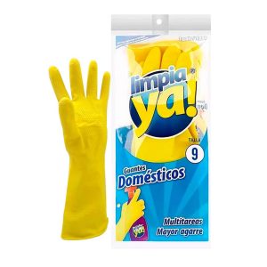 GUANTE DOMESTICO ECONOMICO LIMPIAYA AMARILLO TALLA 9