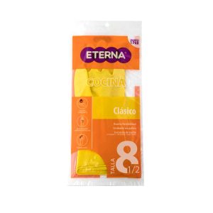 GUANTE DOMESTICO MONOCOLOR ETERNA TALLA 8 1/2