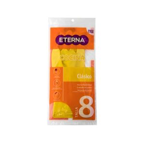 GUANTE DOMESTICO MONOCOLOR ETERNA TALLA 8