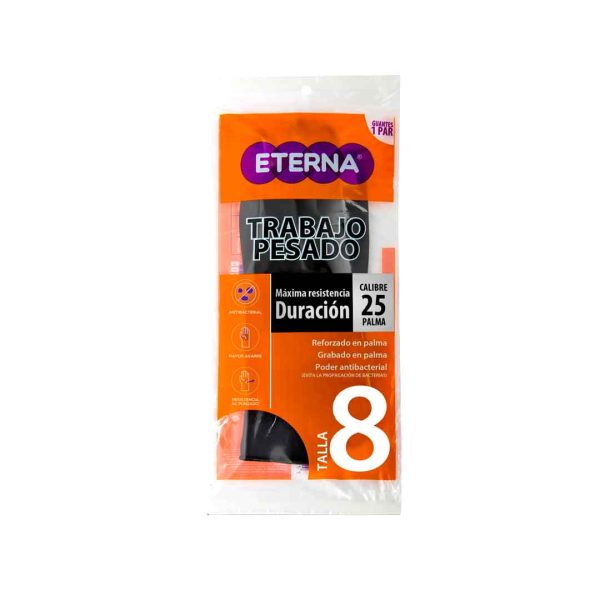 GUANTE ETERNA CALIBRE 25 TALLA 8