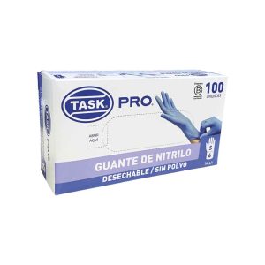 GUANTE NITRILO AZUL X100 UNDS TALLA S