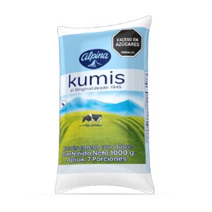 / KUMIS ALPINA 1000 ML BOLSA