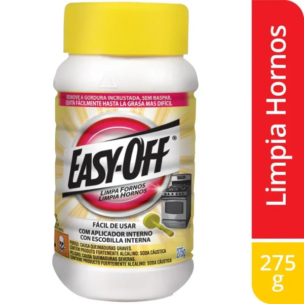 LIMPIADOR EASY-OFF 275 CC HORNOS Y PARRILLAS TRADICIONAL