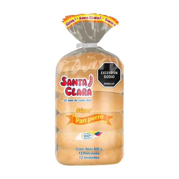 PAN PERRO SANTA CLARA 800 GRS X12 UDS (8401)